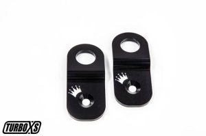 Subaru Impreza Radiator Stays - Turbo XS - TXS - Black - `02-`07 Subaru Impreza Radiator Stays - Turbo XS - TXS - Black - `02-`07